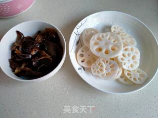 酸辣藕片的做法步骤：1