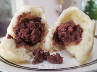 豆沙包(自制红豆馅)的做法步骤：8