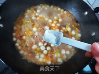 咸汤圆的做法步骤：9