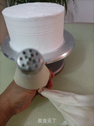 掉线水果蛋糕（乳植淡奶油）的做法步骤：9