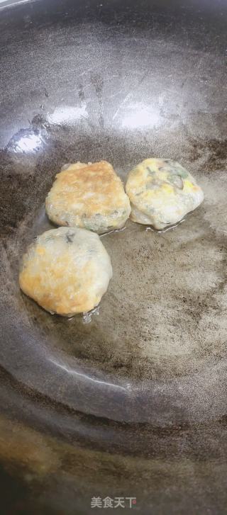 素菜饼的做法步骤：4