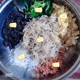 素菜饼的做法步骤：1