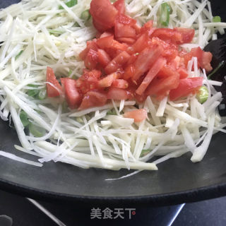 炒土豆丝的做法步骤：5
