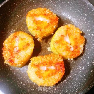 煎绿豆粽的做法步骤：2