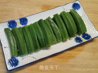 低脂健康美食～蒜香秋葵蛏子的做法步骤：5