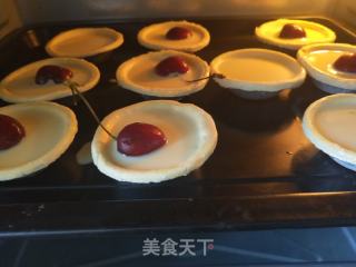 樱桃蛋挞的做法步骤：4