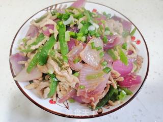 就爱下饭菜‖洋葱青椒肉丝的做法步骤：7