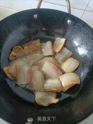 腊肉蒸白萝卜的做法步骤：8