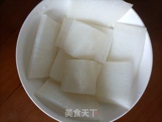 腊肉蒸白萝卜的做法步骤：6