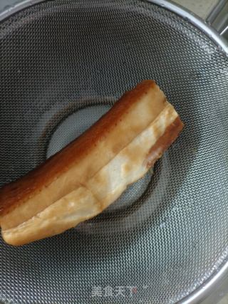 腊肉蒸白萝卜的做法步骤：4