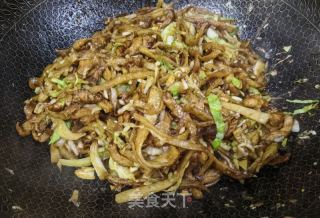 炒饼的做法步骤：8