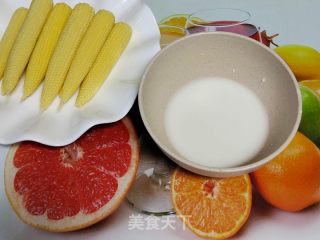 橙汁玉米笋的做法步骤：6