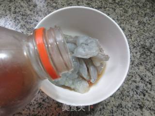 干贝烧虾仁炒莴笋的做法步骤：6