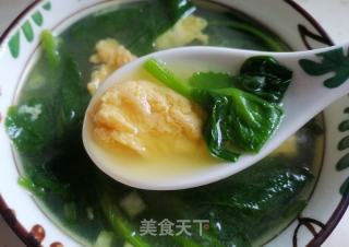 快手汤必备‖豌豆尖鸡蛋汤的做法步骤：5