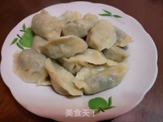 菠菜鸡蛋馅饺子????的做法步骤：8