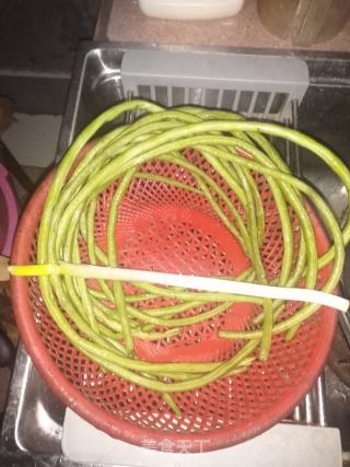江豆火腿肠的做法步骤：2