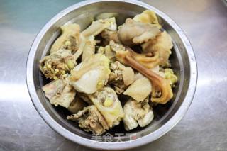 红烧鸡肉豆腐结的做法步骤：3