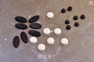 冰墩墩馒头的做法步骤：9