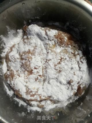 炸鸡排的做法步骤：4