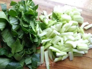 千张炒青菜的做法步骤：3