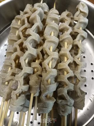 烤面筋的做法步骤：1