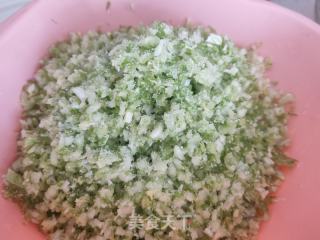 素白菜水饺的做法步骤：2