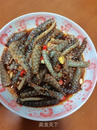凉拌鱼皮的做法步骤：7