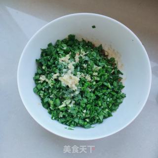 韭菜粉条馅饼的做法步骤：6
