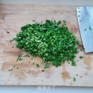 韭菜粉条馅饼的做法步骤：5