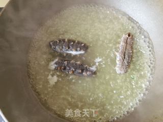 西兰花拌海参的做法步骤：4