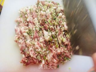 大肉韭菜饺子的做法步骤：2