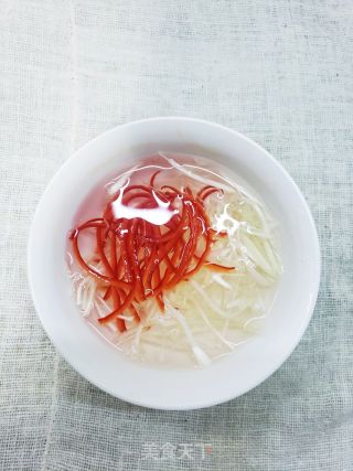 白灼菜心的做法步骤：2