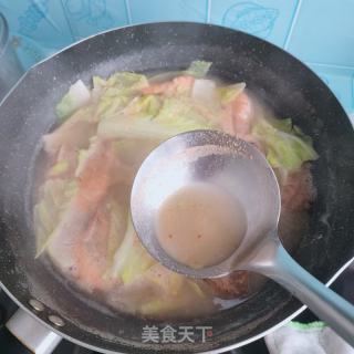 白菜大虾汤的做法步骤：7