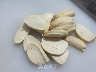 香卤鸭肫炒小素鸡的做法步骤：2