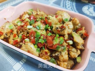 剁椒蒸鸡翅的做法步骤：14