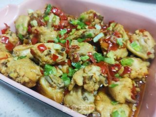 剁椒蒸鸡翅的做法步骤：12