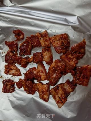 生菜包五花肉的做法步骤：4