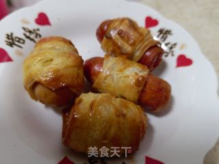 热狗卷的做法步骤：5