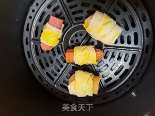 热狗卷的做法步骤：4