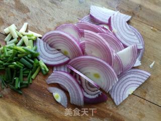 洋葱冬笋炒肉丝的做法步骤：4