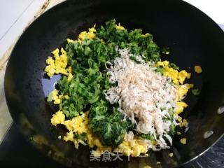 烫面青菜鸡蛋盒子的做法步骤：6
