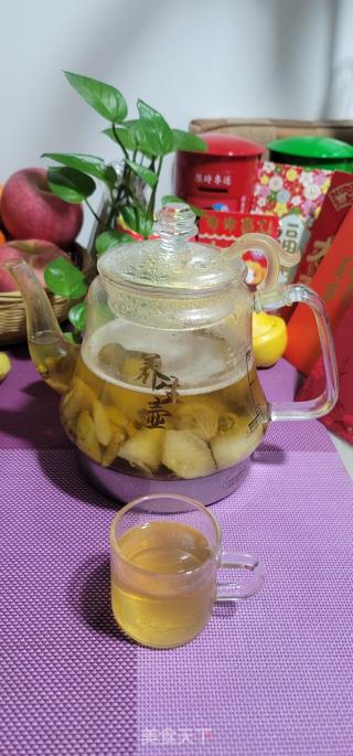 石斛青橄榄雪梨饮的做法步骤：4