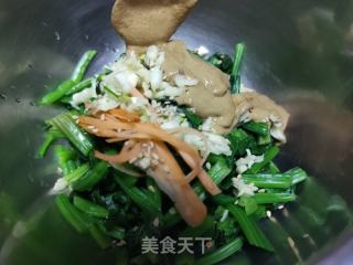 芝麻酱拌菠菜的做法步骤：5