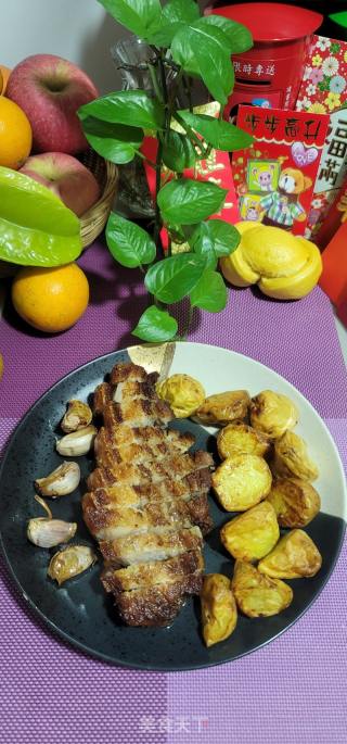 烤五花肉的做法步骤：8