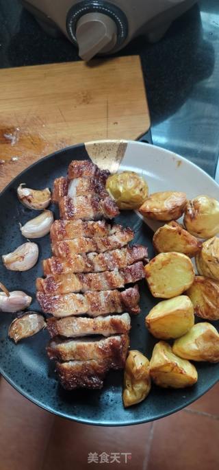 烤五花肉的做法步骤：7