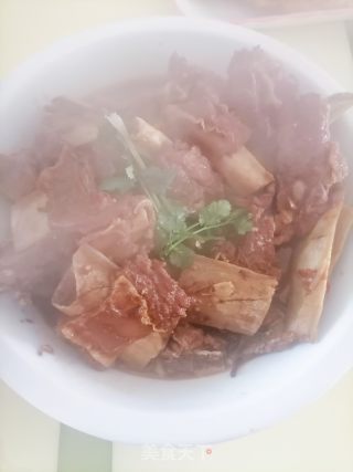 红烧牛排骨的做法步骤：6