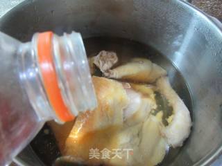 青菜蛋饺鸡汤的做法步骤：4