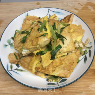 鸡蛋香煎豆腐的做法步骤：10