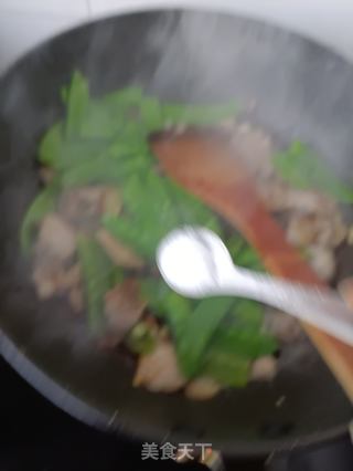 “五花肉”荷兰豆回锅肉的做法步骤：13