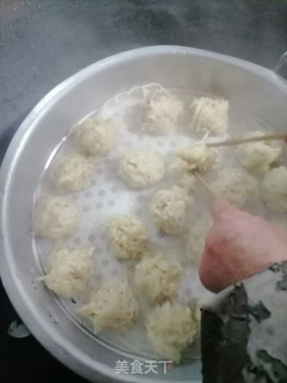 蒸松丸的做法步骤：5